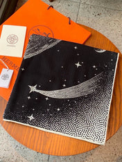 HERMES 26S SCARF 140 IN CASHMERE AND SILK 304681
