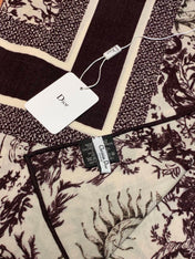 DIOR 26S SCARF 135CM IN CASHMERE SILK 304711