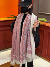 CHANEL 26S SCARF 200 IN CASHMERE AND SILK 306089