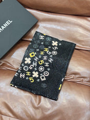 CHANEL 26S SCARF 200 IN CASHMERE AND SILK 307226
