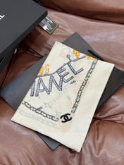 CHANEL 26S SCARF 200 IN CASHMERE AND SILK 307228