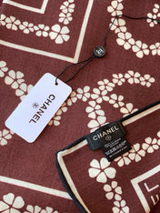 CHANEL 26S SCARF 135 IN CASHMERE AND SILK 309372