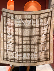 CHANEL 26S SCARF 135 IN CASHMERE AND SILK 309899