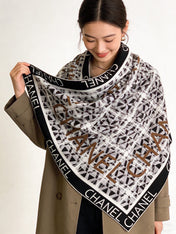 CHANEL 26S SCARF 135 IN CASHMERE AND SILK 309900