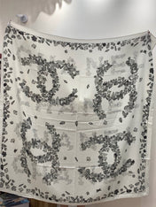 CHANEL 26S SCARF 135 IN SILK AND CASHMERE 313313