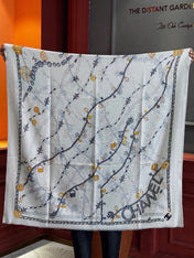 CHANEL 26S SCARF 200 IN SILK 313205