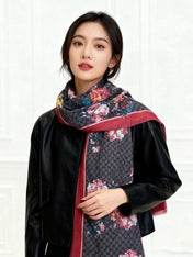 GUCCI 26S SCARF 200 IN CASHMERE AND SILK 315123