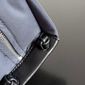 BOTTEGA VENETA 25S TOKYO SMALL WASHBAG 20 IN SHADOW NYLON