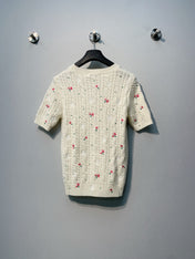 DIOR 26S SHORT-SLEEVE KNIT TOP 909