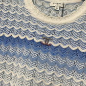 CHANEL 26S SHORT-SLEEVE KNIT TOP STYLE 1109