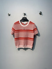 CHANEL 26S SHORT-SLEEVE KNIT TOP STYLE 1108