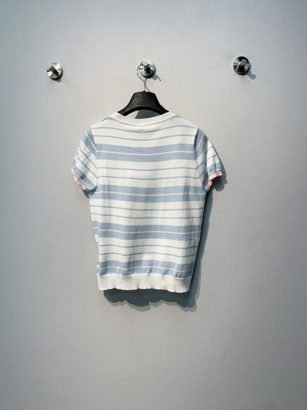 CHANEL 26S SHORT-SLEEVE KNIT TOP STYLE 1081
