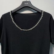 CHANEL 26S SHORT-SLEEVE KNIT TOP STYLE 1077