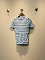 CHANEL 26S KNIT SHORT SLEEVE T-SHIRT STYLE 1284