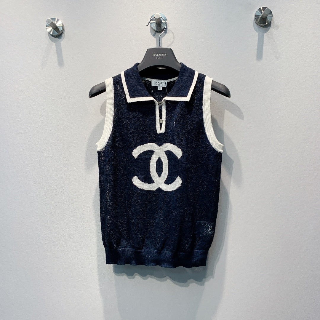 CHANEL 26S KNIT TANK TOP STYLE 1278