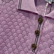 CHANEL 26S SHORT SLEEVE POLO TOP STYLE 1276
