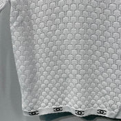 CHANEL 26S SHORT SLEEVE POLO TOP STYLE 1274