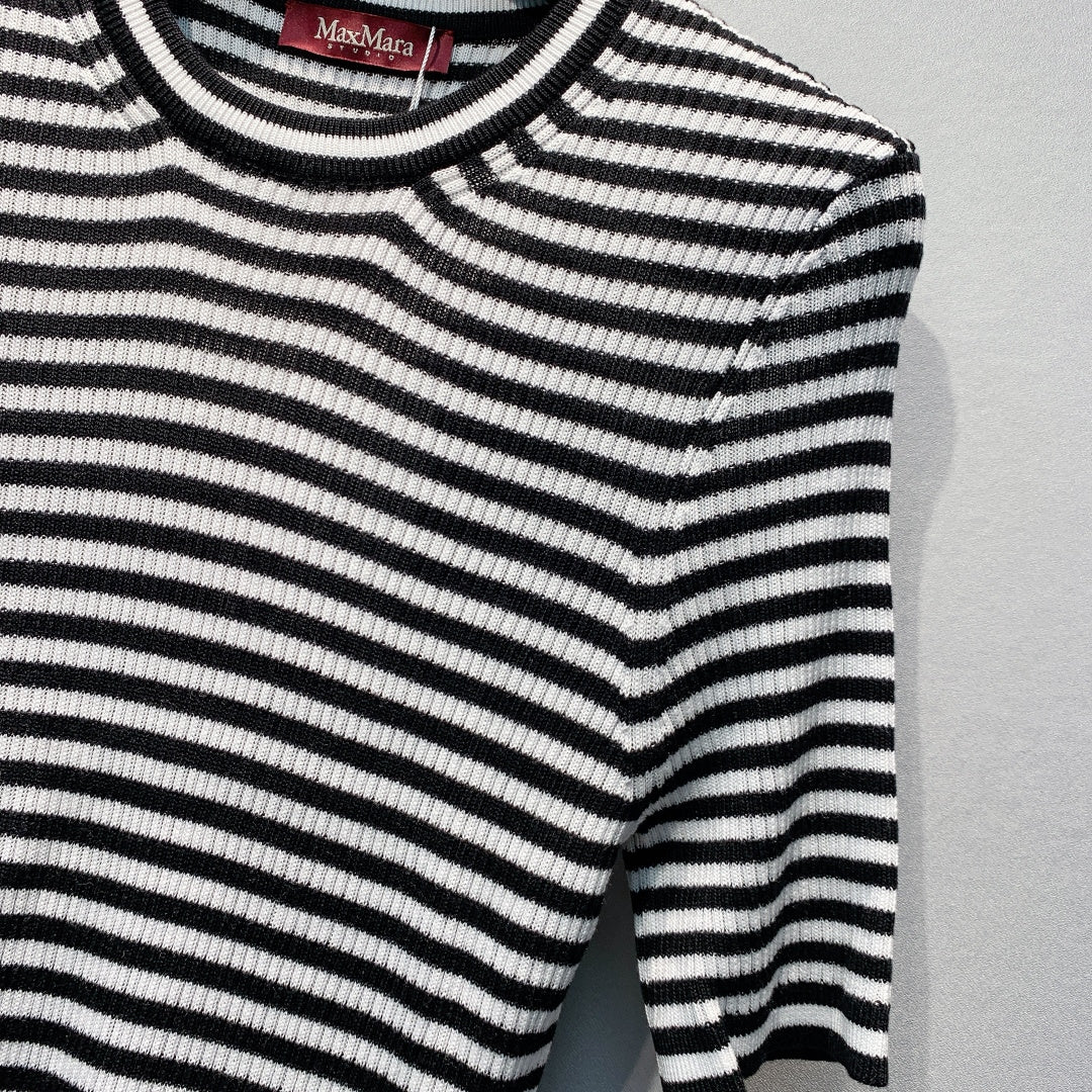 MAXMARA 26S SHORT-SLEEVE KNIT TOP 265