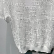 CHANEL 26S SHORT-SLEEVE KNIT TOP 1454