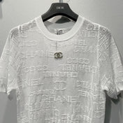 CHANEL 26S SHORT-SLEEVE KNIT TOP 1454