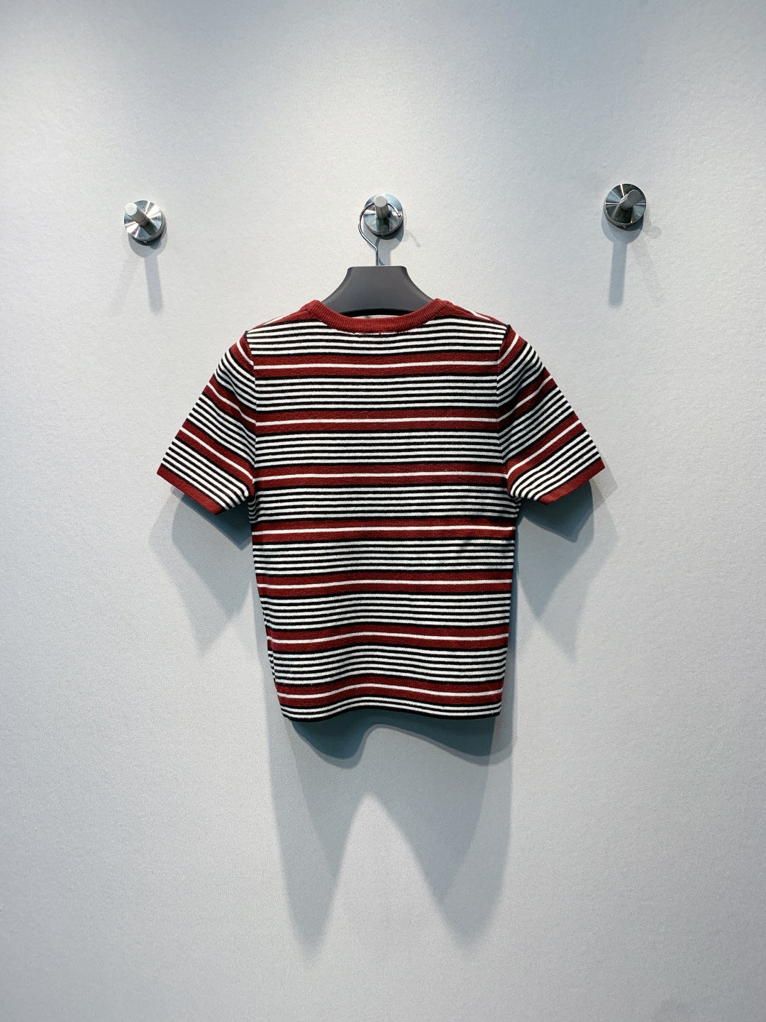 PRADA 26S SHORT-SLEEVE KNIT TOP 968