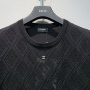 CHANEL 26S SHORT-SLEEVE KNIT TOP 1390