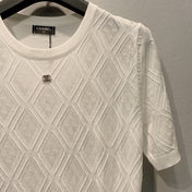 CHANEL 26S SHORT-SLEEVE KNIT TOP 1389