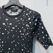 CHANEL 26S SHORT-SLEEVE KNIT TOP 1387