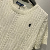 RALPH LAUREN 26S SHORT SLEEVE KNIT SWEATER 333