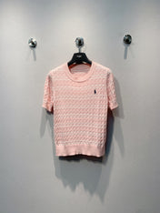 RALPH LAUREN 26S SHORT SLEEVE KNIT SWEATER 332