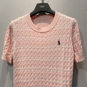 RALPH LAUREN 26S SHORT SLEEVE KNIT SWEATER 332