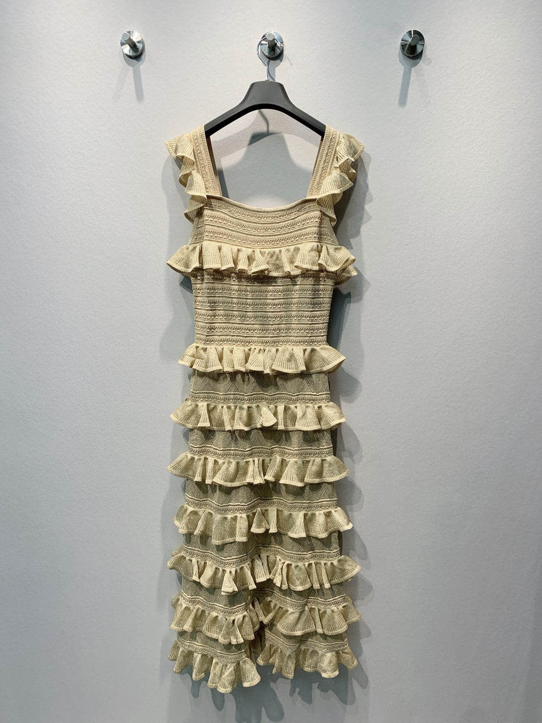 ZIMMERMANN 26S RUFFLE MIDI DRESS 291