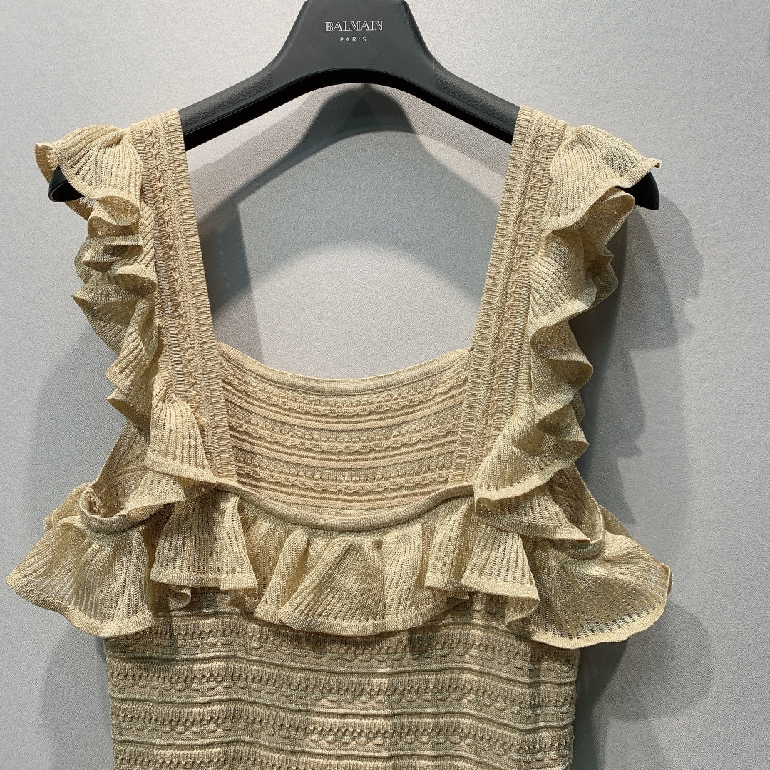 ZIMMERMANN 26S RUFFLE MIDI DRESS 291