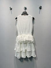 ZIMMERMANN 26S SLEEVELESS RUFFLE MINI DRESS 290