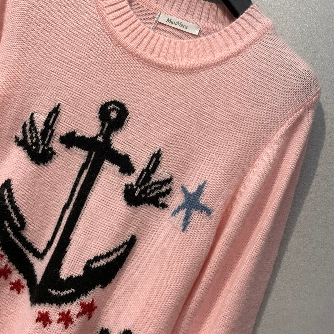 MAXMARA 26S CREW-NECK KNIT SWEATER 242