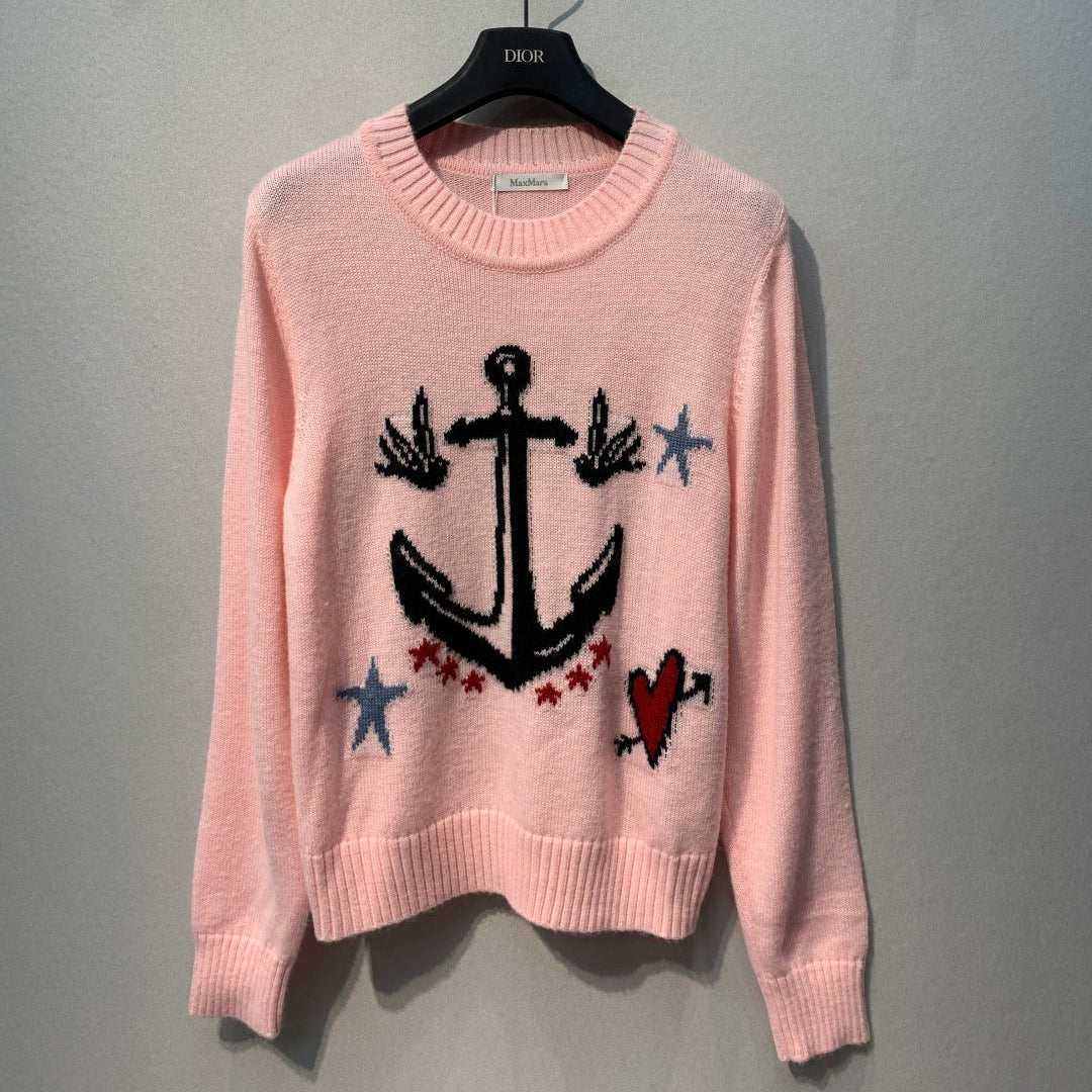MAXMARA 26S CREW-NECK KNIT SWEATER 242
