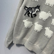 MAXMARA 26S CREW NECK KNIT SWEATER 302