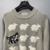 MAXMARA 26S CREW NECK KNIT SWEATER 302