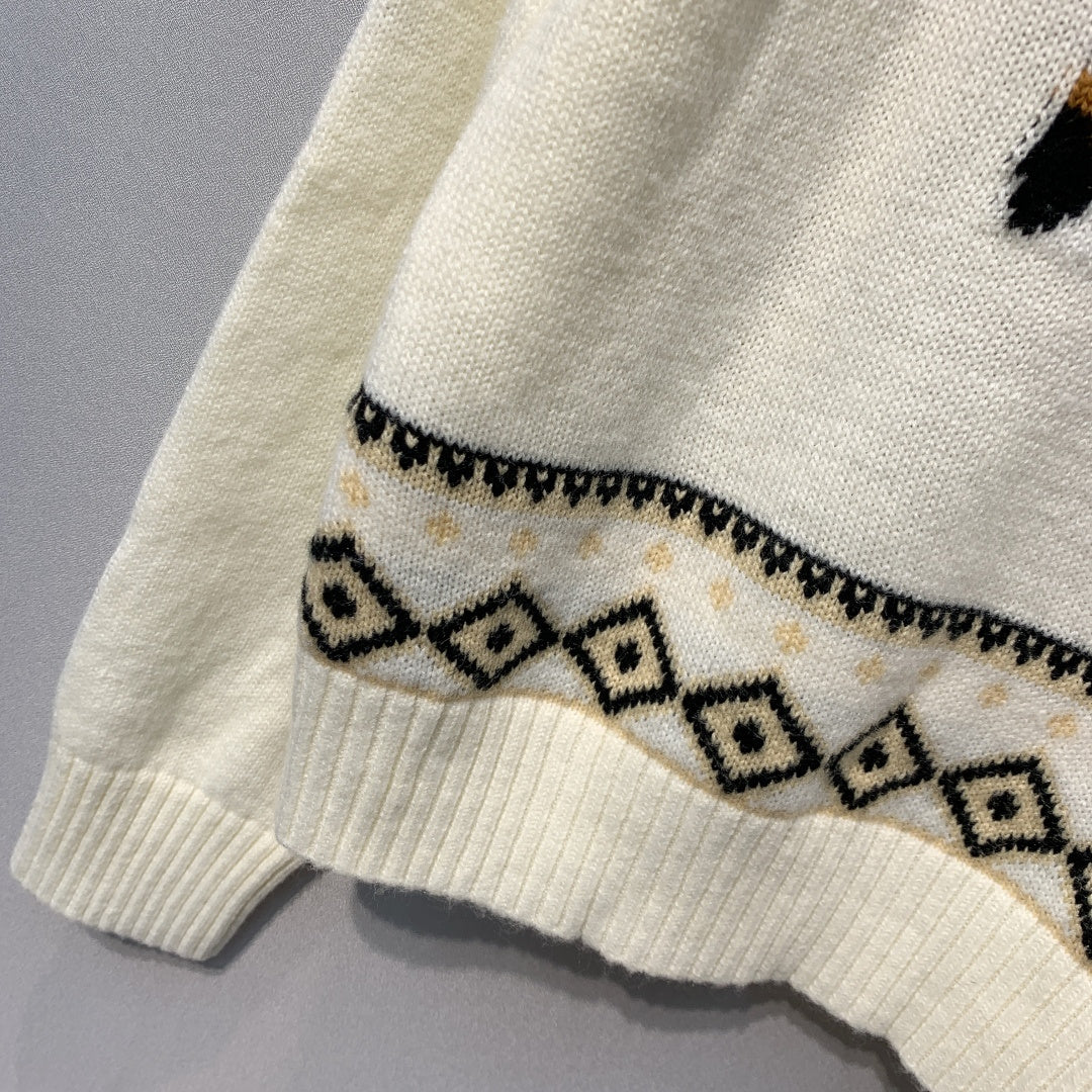 MAXMARA 26S CREW NECK KNIT SWEATER 300