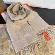 HERMES 25S SCARF 180 IN CASHMERE 987738