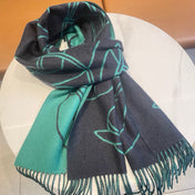 HERMES 25S SCARF 195 IN CASHMERE 989850