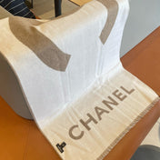 CHANEL 25S SCARF 200 IN CASHMERE 989861