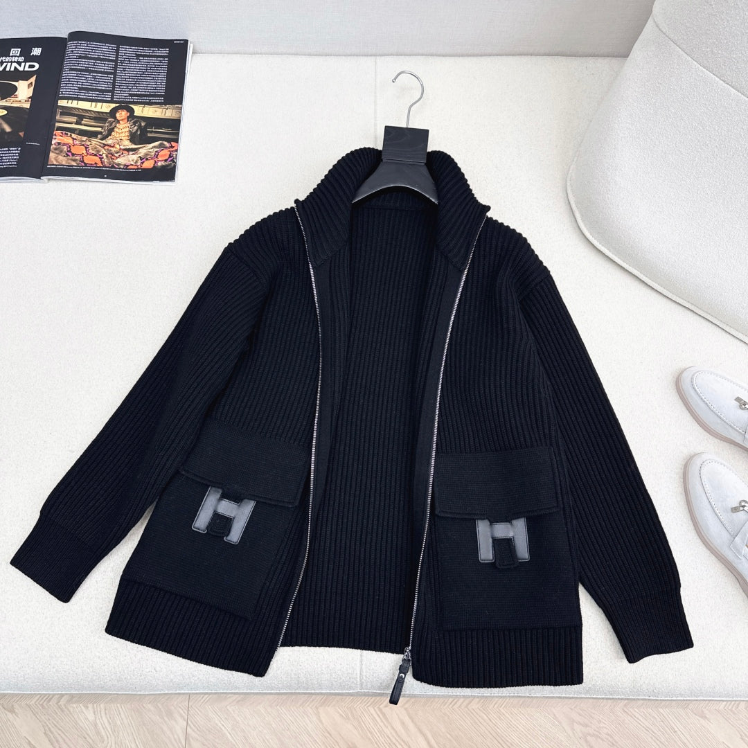HERMES 25S KNITTED CARDIGAN 066