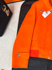 HERMES 25S REVERSIBLE SHORT CASHMERE COAT 238