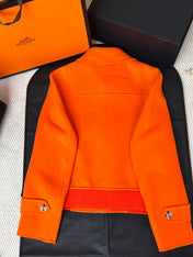 HERMES 25S REVERSIBLE SHORT CASHMERE COAT 238