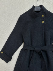 MAX MARA 25S TURTLENECK CASHMERE COAT 131