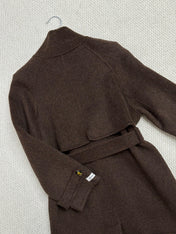MAX MARA 25S TURTLENECK CASHMERE COAT 130