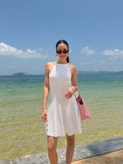 RALPH LAUREN 26S HALTER NECK DRESS 379