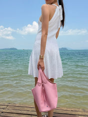RALPH LAUREN 26S HALTER NECK DRESS 379