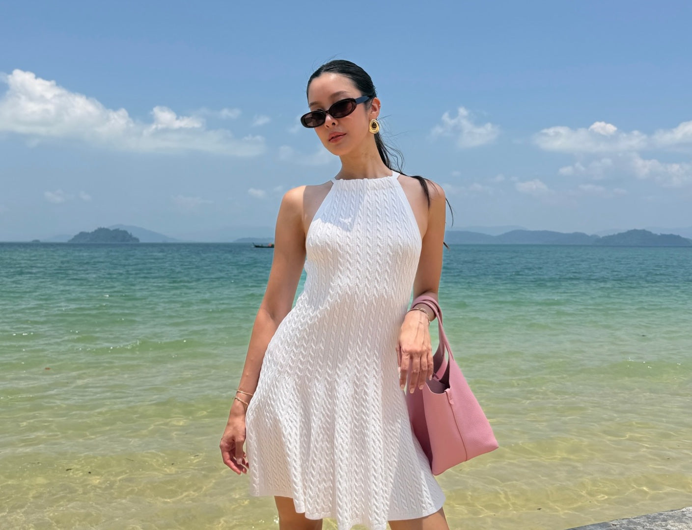 RALPH LAUREN 26S HALTER NECK DRESS 379
